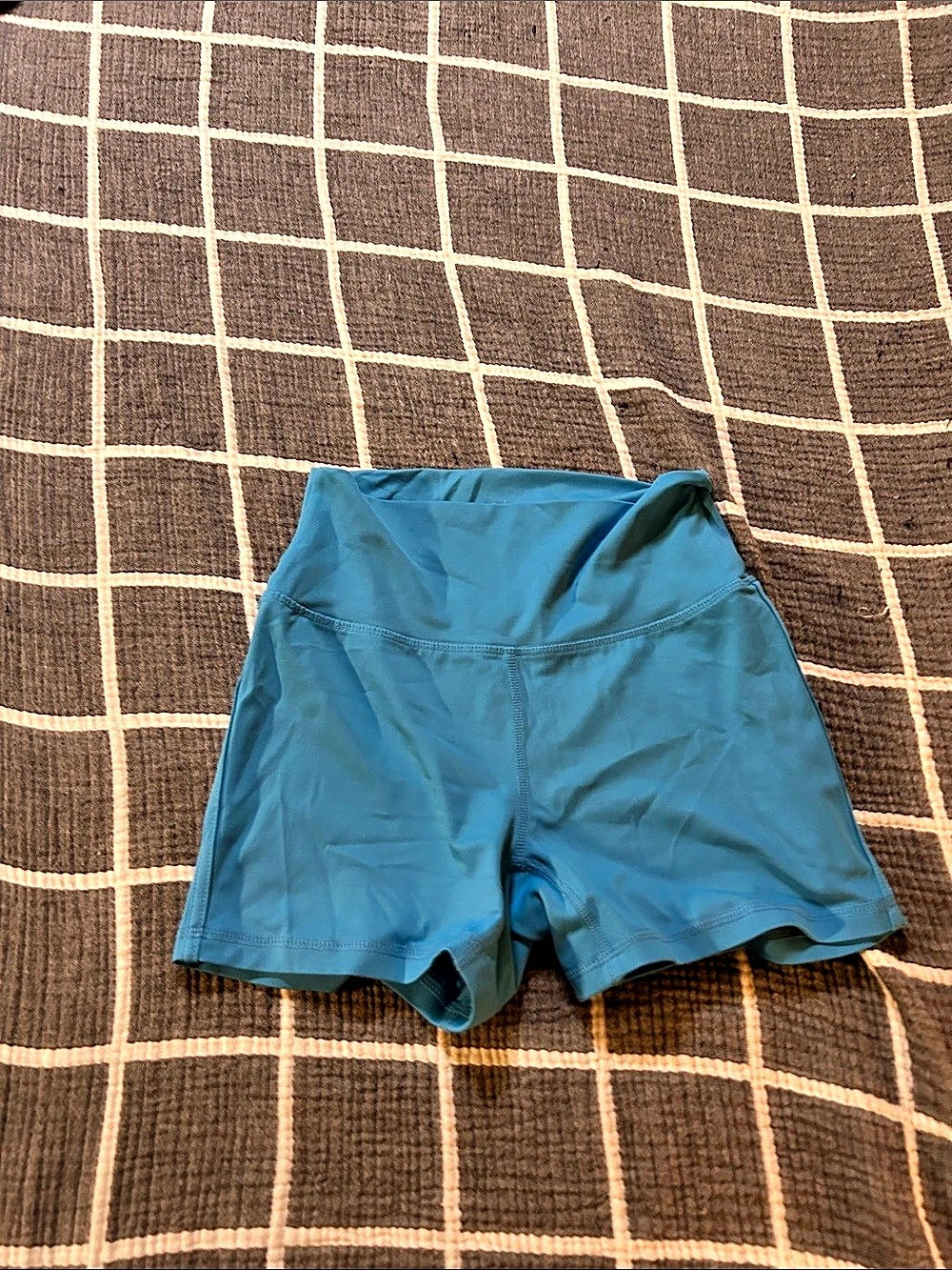 Buffbunny Athletic Shorts Blue Size Medium